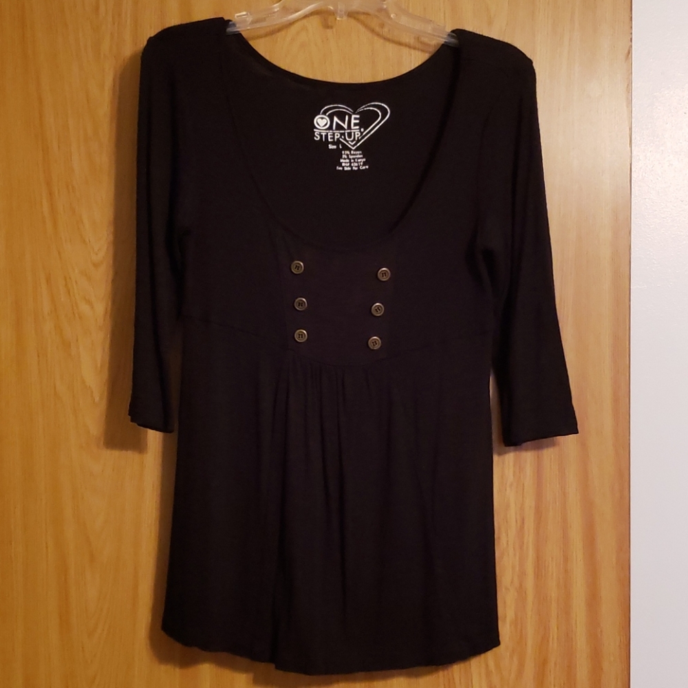 2 for $10-Black Blouse